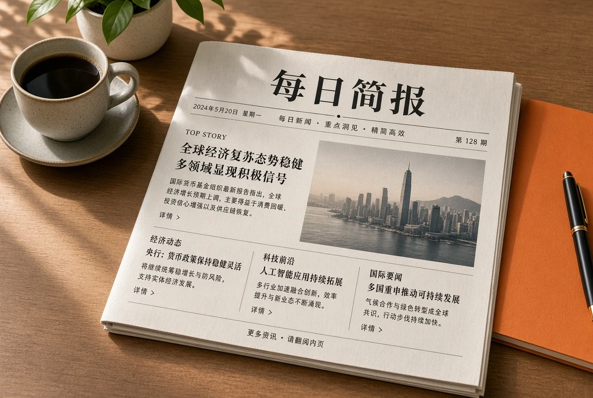 早间简报